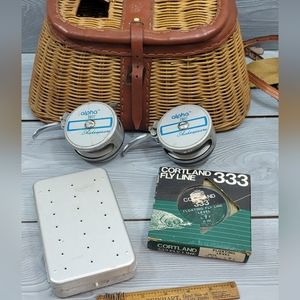 Fly Fishing Vintage Creel Bundle
